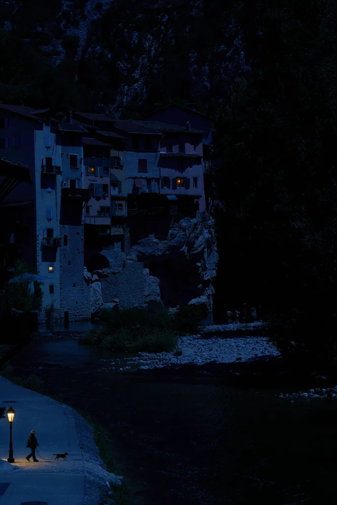 Pont en royans de nuit EZProduction